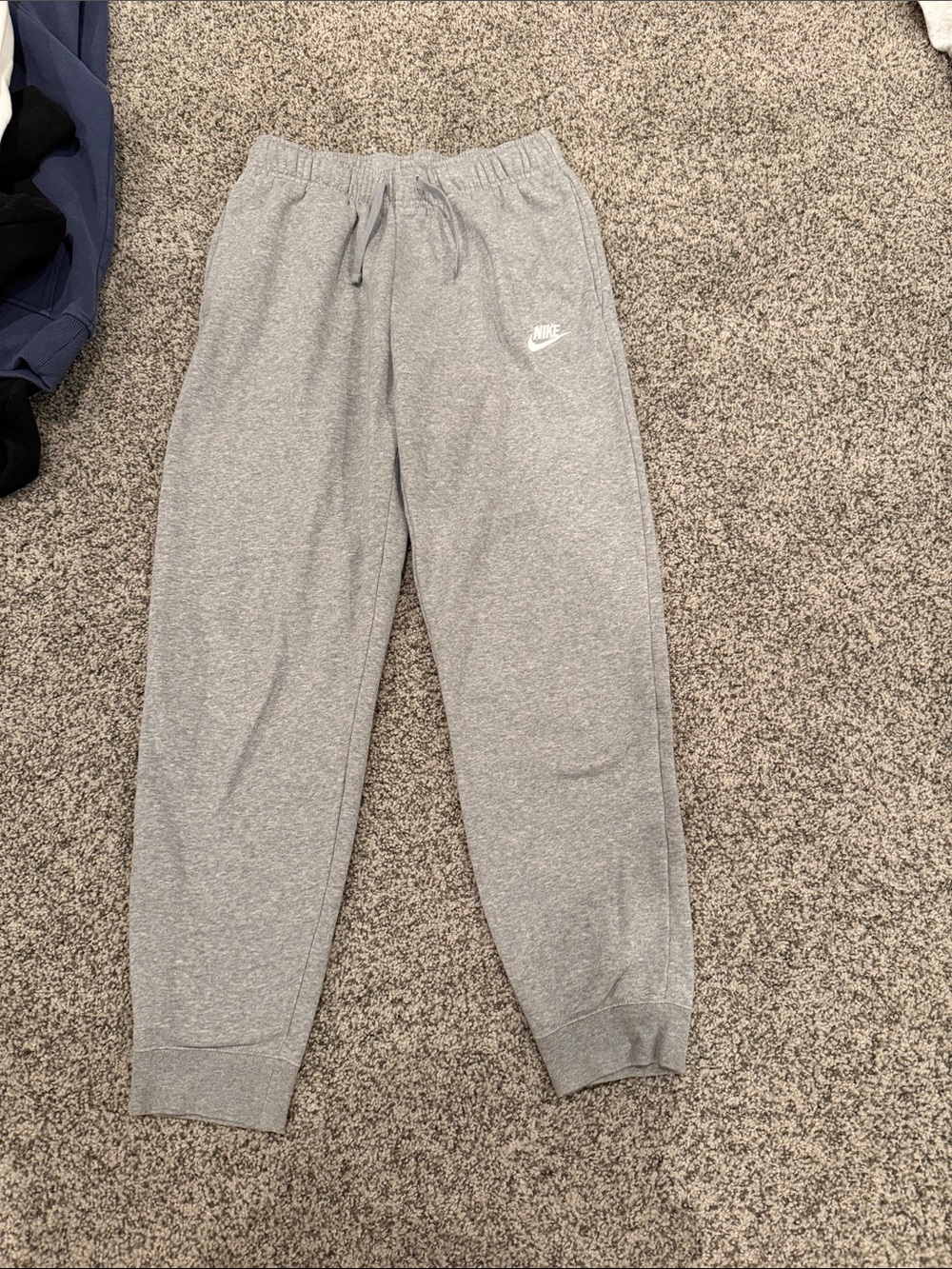 Nike Kids Grey Heather Fleece Joggers